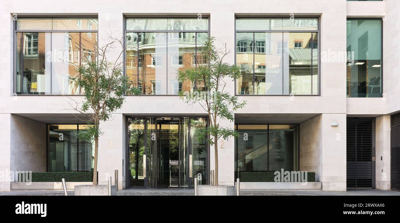 2 George Yard, London, England. Stockfoto