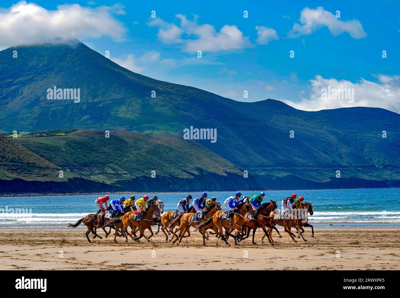 Glenbeigh Races County Kerry, Irland Stockfoto