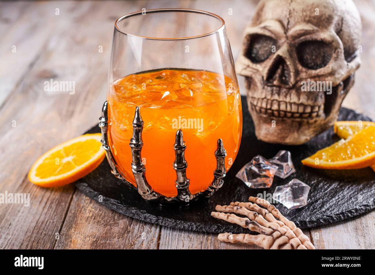 Halloween Cocktail Drinks Stockfoto