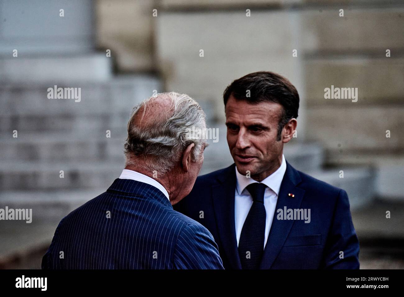 Frankreich/Paris 21/09/2023 Staatsbesuch von König Karl III. Und