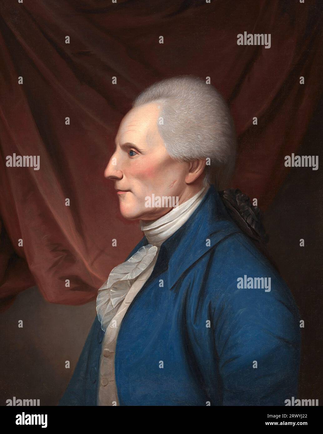 Richard Henry Lee (1732–1794), US-amerikanischer Politiker, Staatsmann und Gründungsvater der Vereinigten Staaten von Amerika Stockfoto