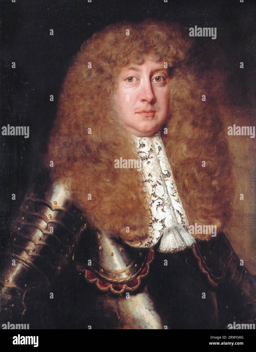 Ernest Augustus (1629–1698), Herzog von Braunschweig-Lüneburg, Fürst von Calenberg. Porträt von Herzog Ernst August von Braunschweig-Lüneburg (1629-1698) von Jacob Ferdinand Voet Stockfoto