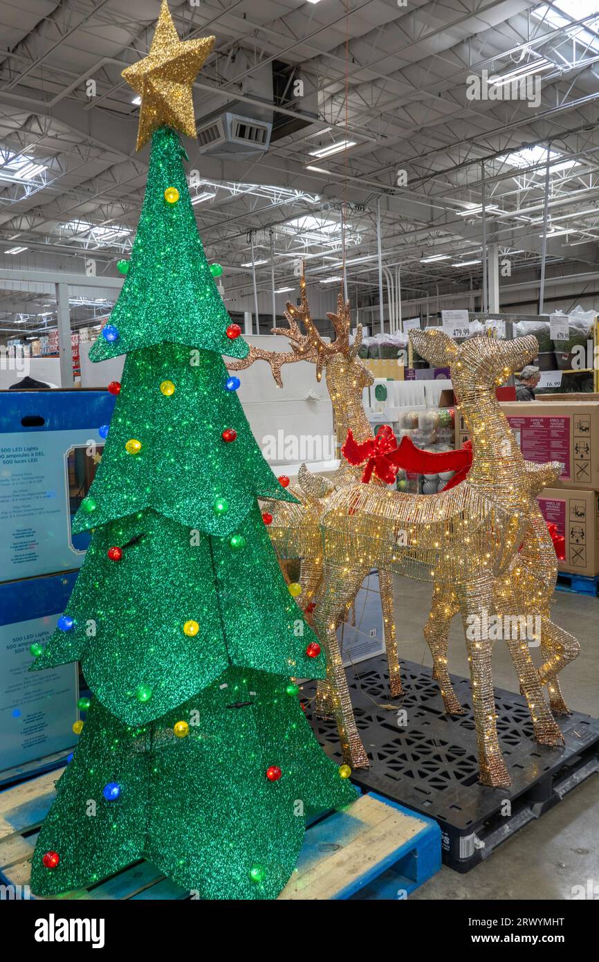 Costco Wholesale Lagerverkauf in Massachusetts, USA Stockfoto