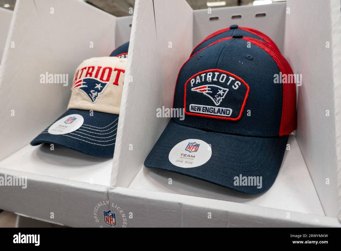 Costco Wholesale Lagerverkauf in Massachusetts, USA Stockfoto