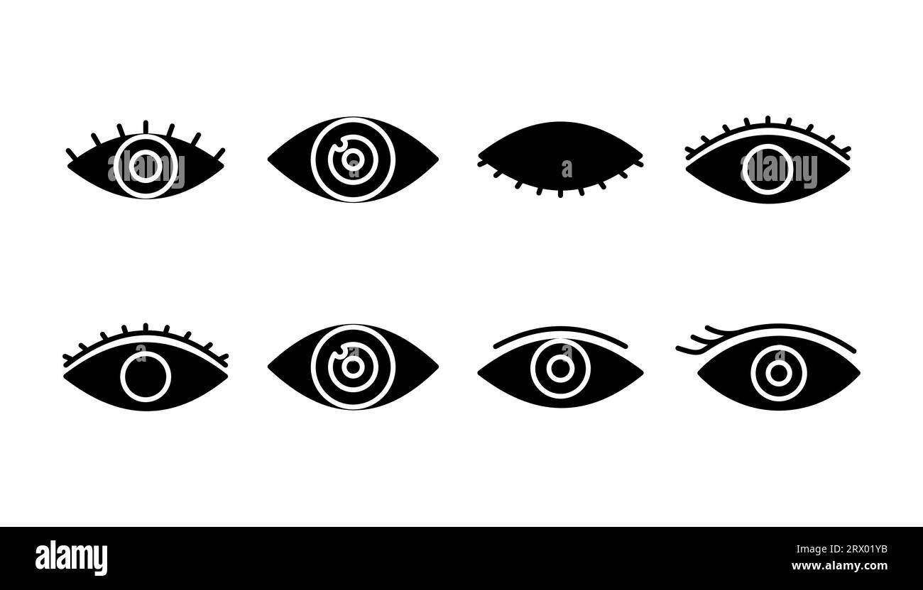 Augensymbol. Symbol "Look and Vision". Symbol für Augenvektor Stock Vektor Augensymbol. Symbol "Look and Vision". Symbol für Augenvektor Stock Vektor