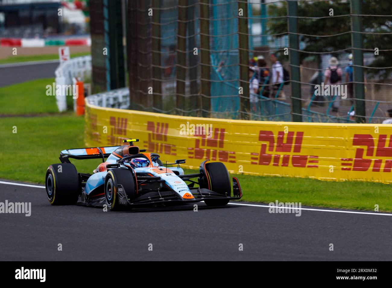 Suzuka Circuit, Suzuka, Japan. September 2023. 2023 Formel 1 Lenovo Grand Prix in Japan; Free Practice Day; Nummer 2 Williams-Fahrer Logan Sargeant im Training 1 Credit: Action Plus Sports/Alamy Live News Stockfoto