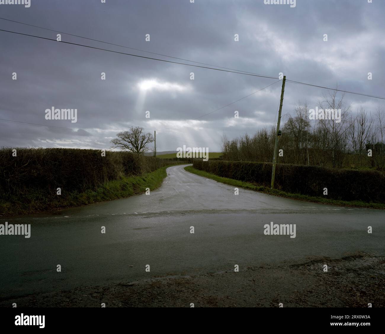 Fingerpost Field, Viel Marcle, Herefordshire. Fred West war ein britischer Serienmörder, der im HM-Gefängnis Birmingham Selbstmord beging. Stockfoto