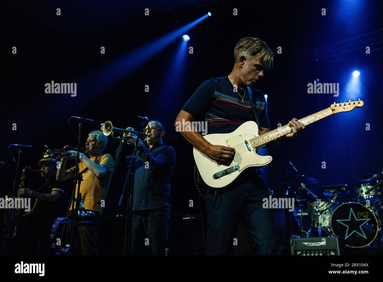 Mailand, Italien, 20. September 2023. Die Soul-Band Stone Foundation tritt live im Alcatraz in Mailand auf. Credits: Maria Laura Arturi/Alamy Live News Stockfoto