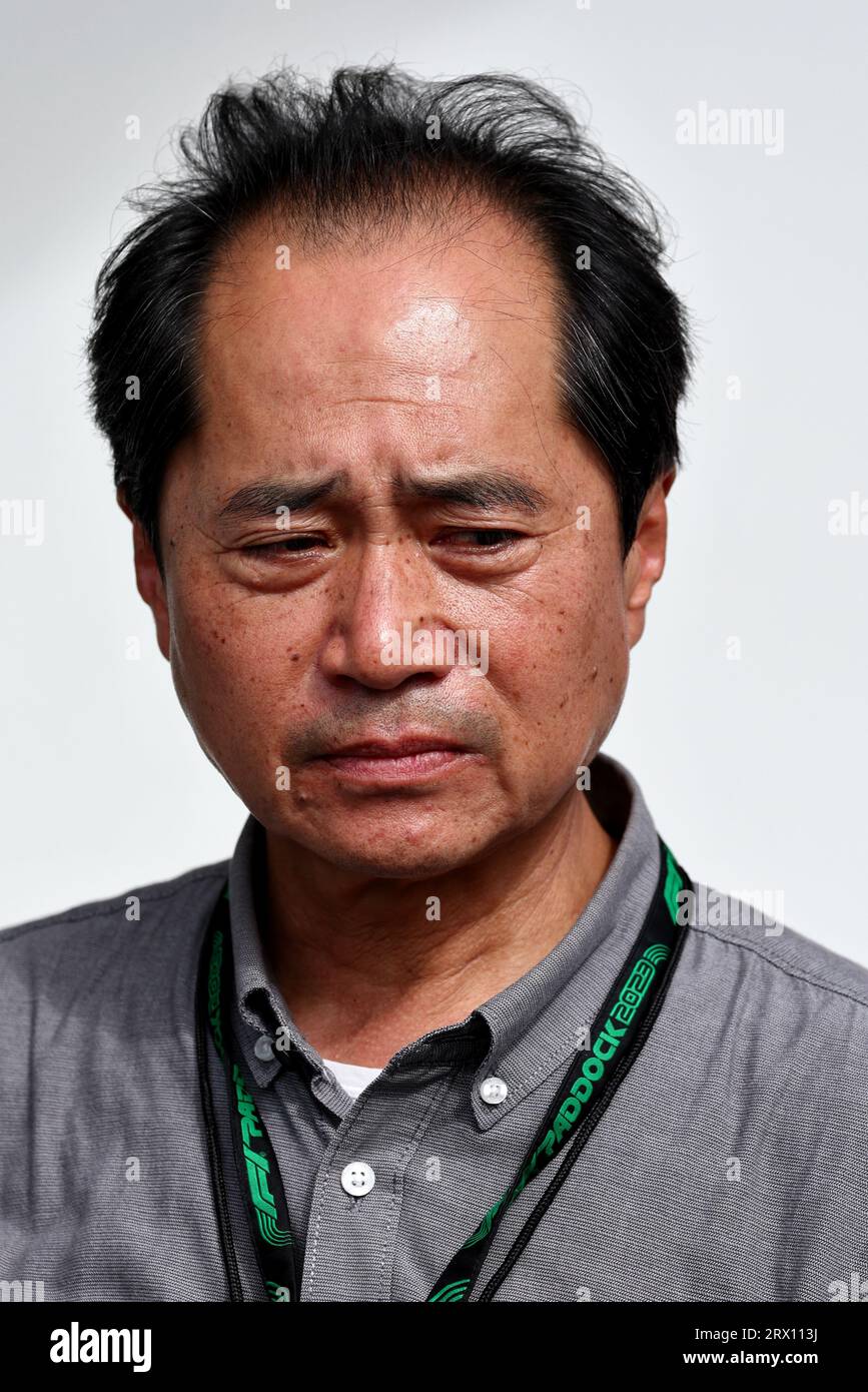 Suzuka, Japan. September 2023. Toyoharu Tanabe (JPN). Formel-1-Weltmeisterschaft, Rd 17, Grand Prix von Japan, Freitag, 22. September 2023. Suzuka, Japan. Quelle: James Moy/Alamy Live News Stockfoto