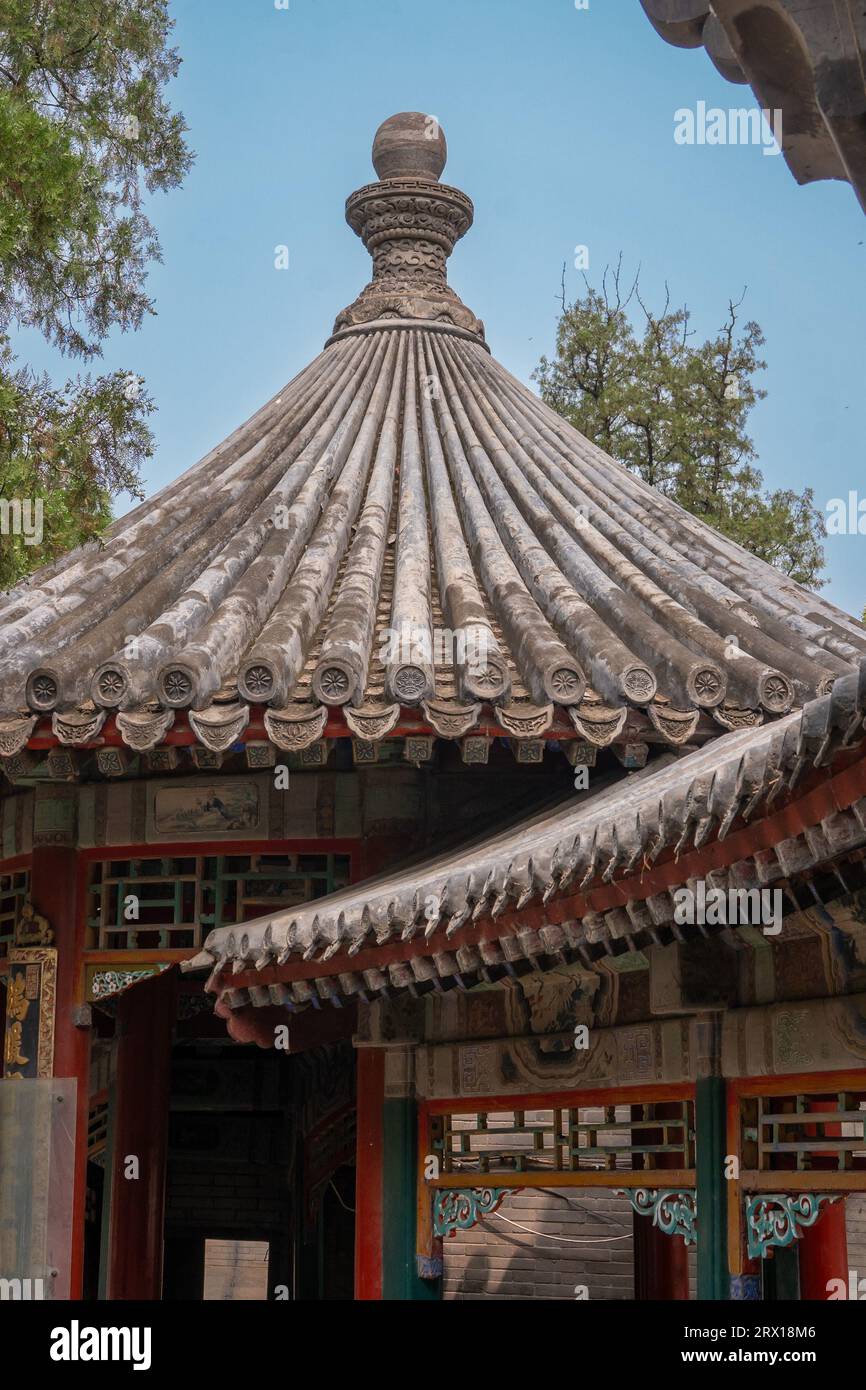 Historische Sehenswürdigkeiten in Peking, China Stockfoto