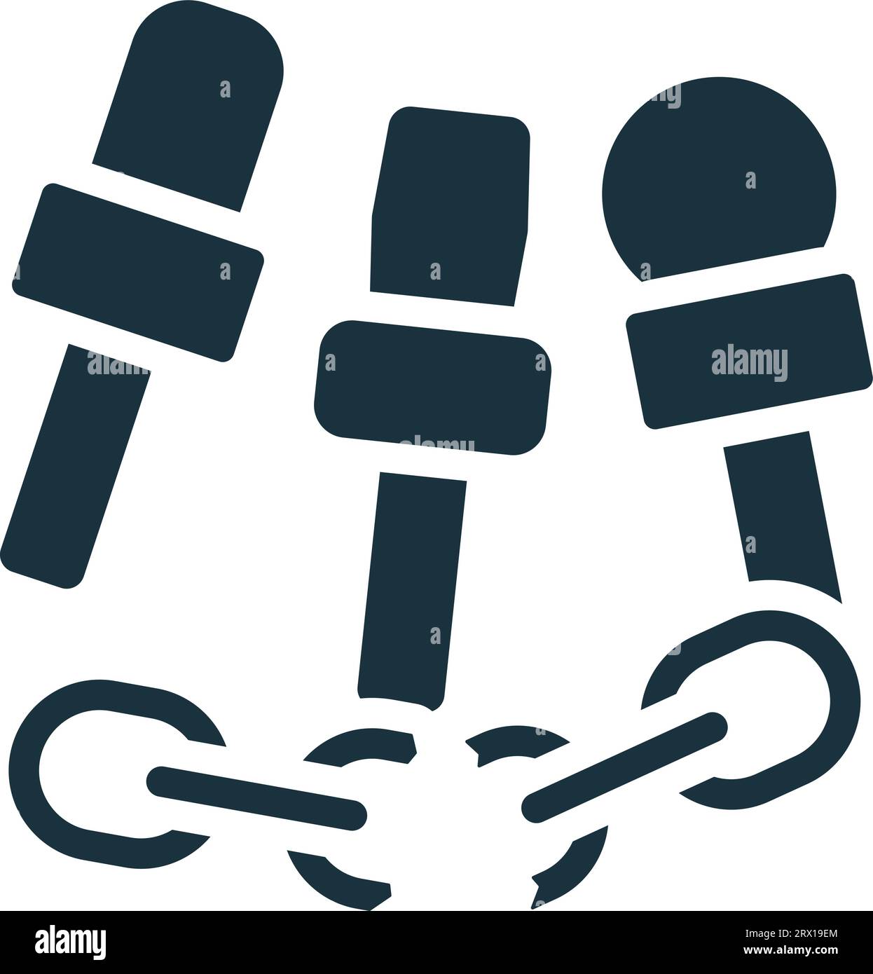 Symbol für Pressefreiheit. Monochromes einfaches Zeichen aus sozialer Ursachenforschung und Aktivismussammlung. Symbol für Pressefreiheit für Logo, Vorlagen, Webdesign und Stock Vektor