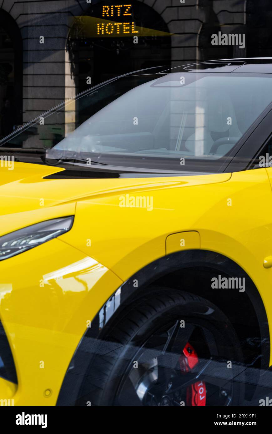 Lotus-Händler in Piccadilly, London Stockfoto