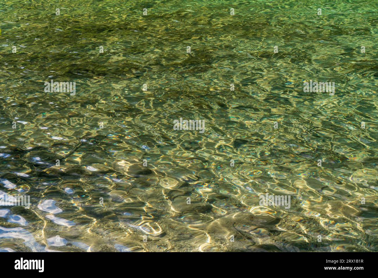 Der Hintersee, der berühmte See in Bayern, Deutschland Stockfoto