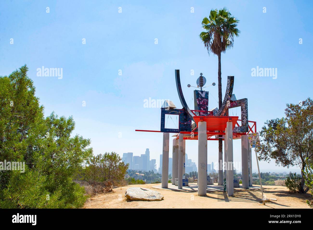 USA Kalifornien Los Angeles LA Streetart Stockfoto
