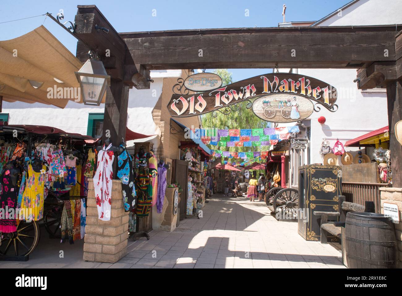 USA California San Diego Old Town Market Stockfoto