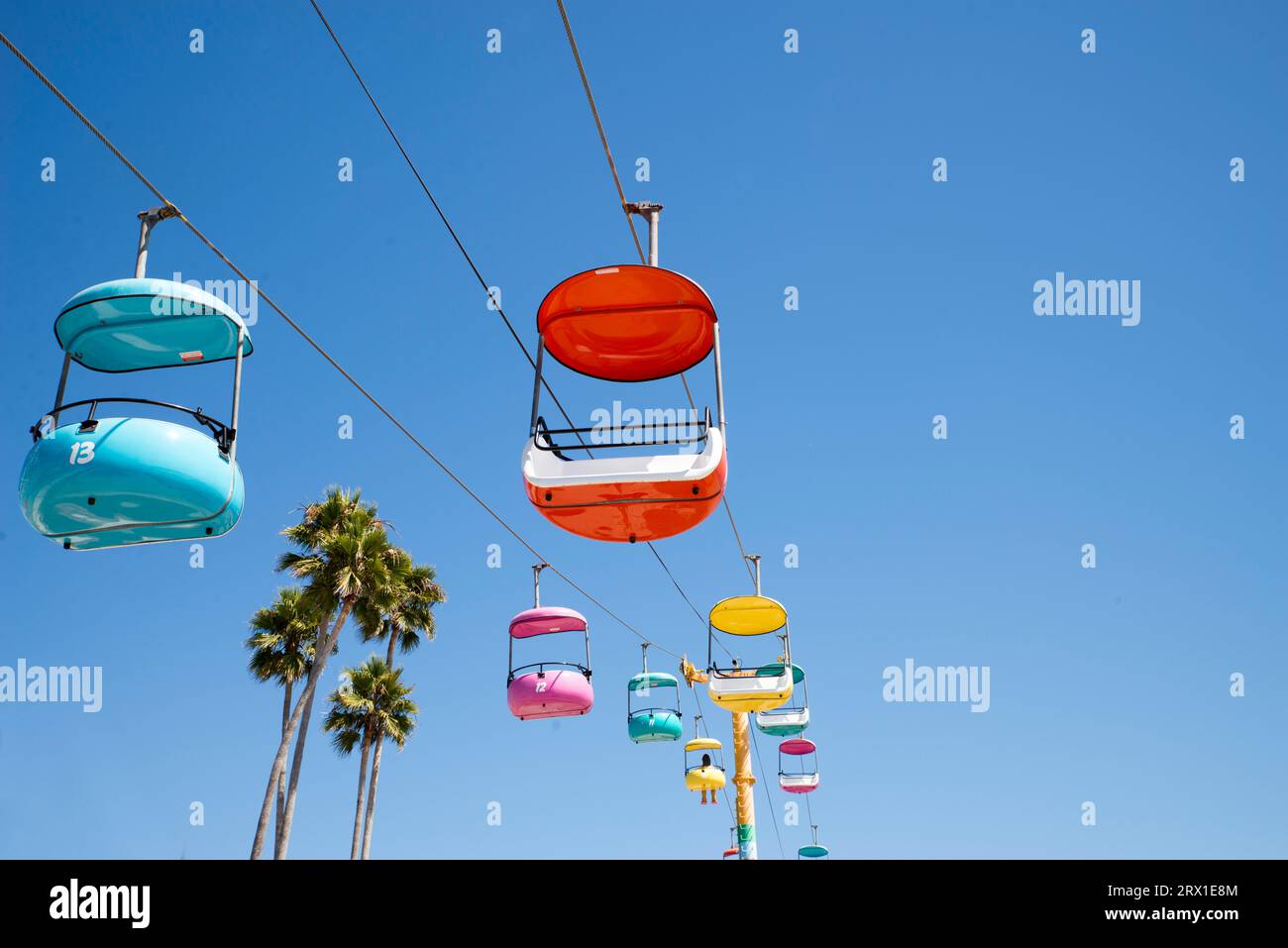 USA California Santa Cruz Beach Boardwalk Stockfoto
