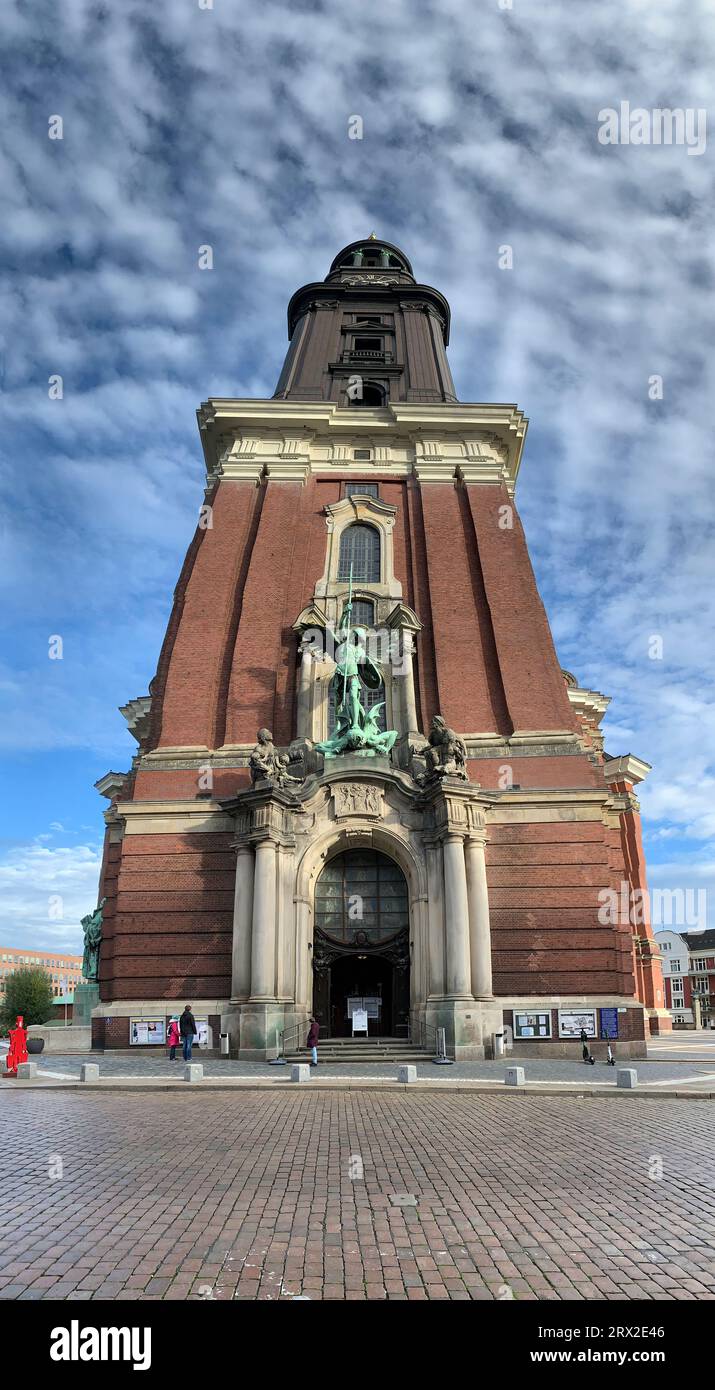 Klassische Gebäude in der Freien und Hansestadt Hamburg, Nordwestdeutschland, Europa Stockfoto