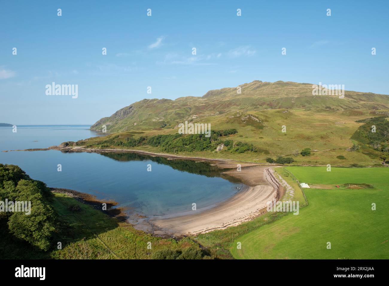 Camas nan Geall ViewPoint, Ardnamurchan Peninsula, Schottland, Großbritannien Stockfoto