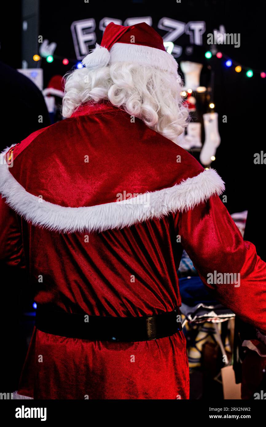 12. Dezember 2022 in Rom, Italien: Weihnachtsmarkt Stockfoto