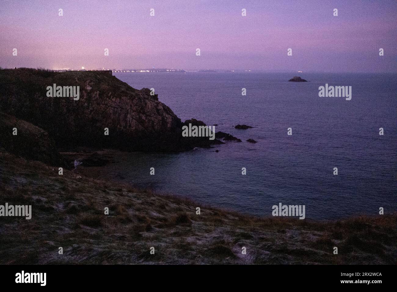 Frankreich, Bretagne, SaintMalo le 20211222. La Pointe de la Varde