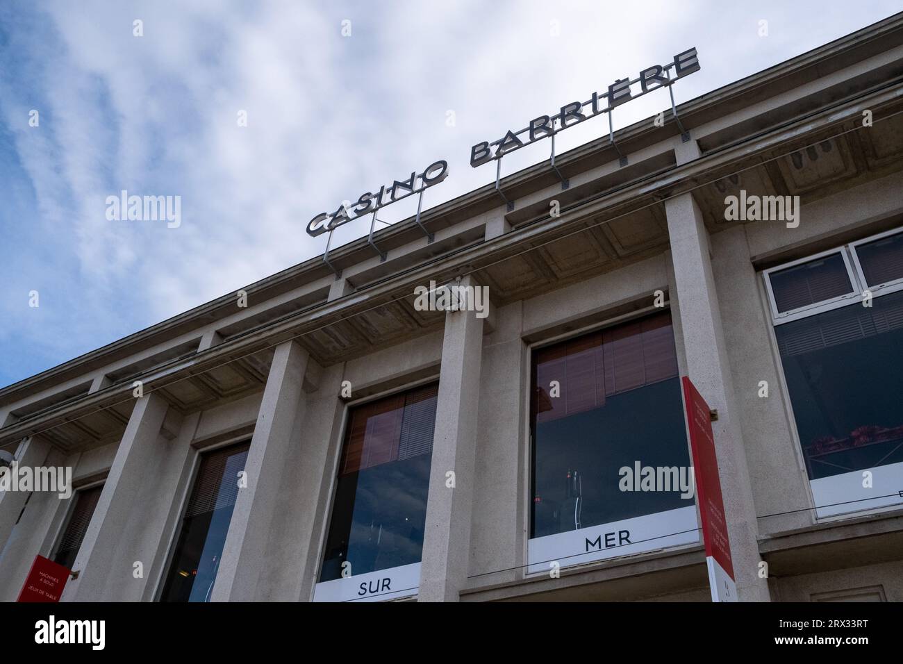 Frankreich, Bretagne, Dinard am 20220101. Foto, das den Alltag in