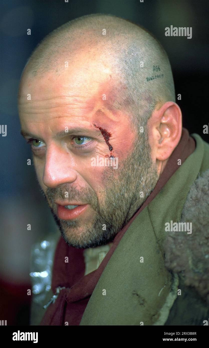 12 MONKEYS 1995 Universal Pictures Film mit Bruce Willis Stockfoto