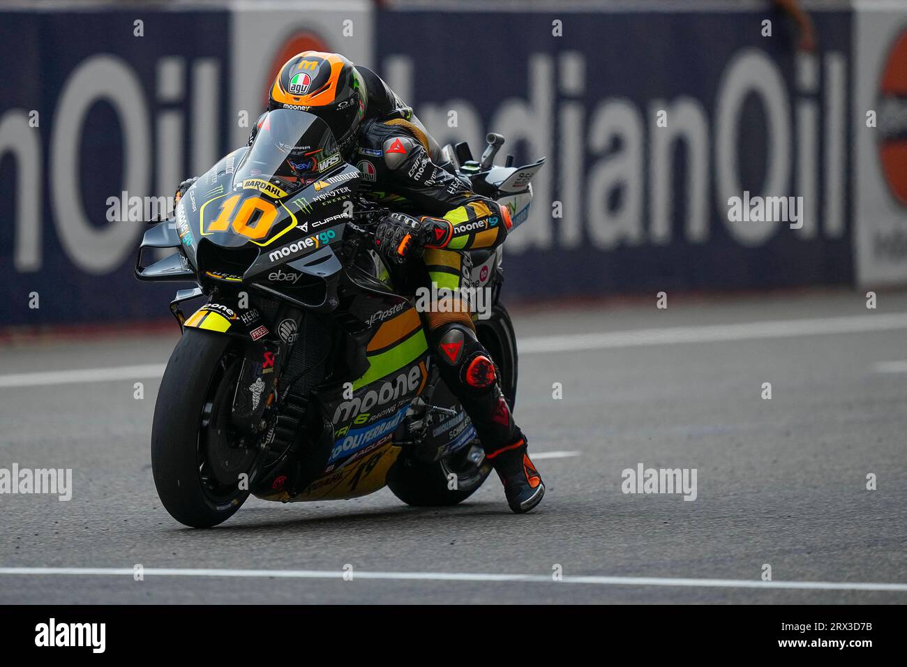 22. September 2023: Buddh International Circuit, Dankaur, Greater Noida, Uttar Pradesh, Indien: Freies Training vor dem IndiaLuca MARINI Oil Grand Prix Stockfoto