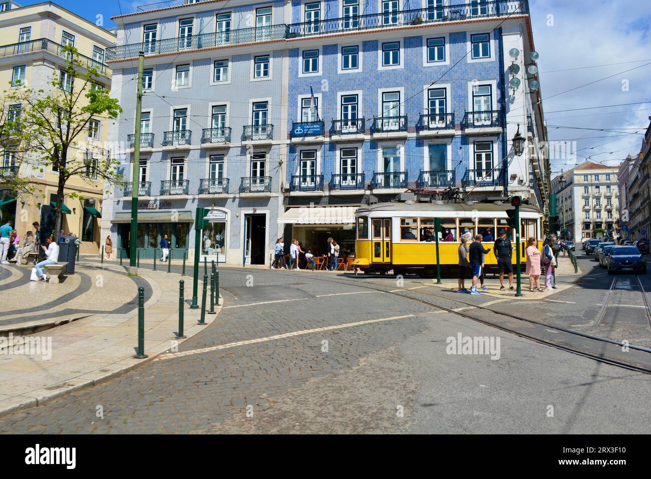 Tram 28 Stockfoto