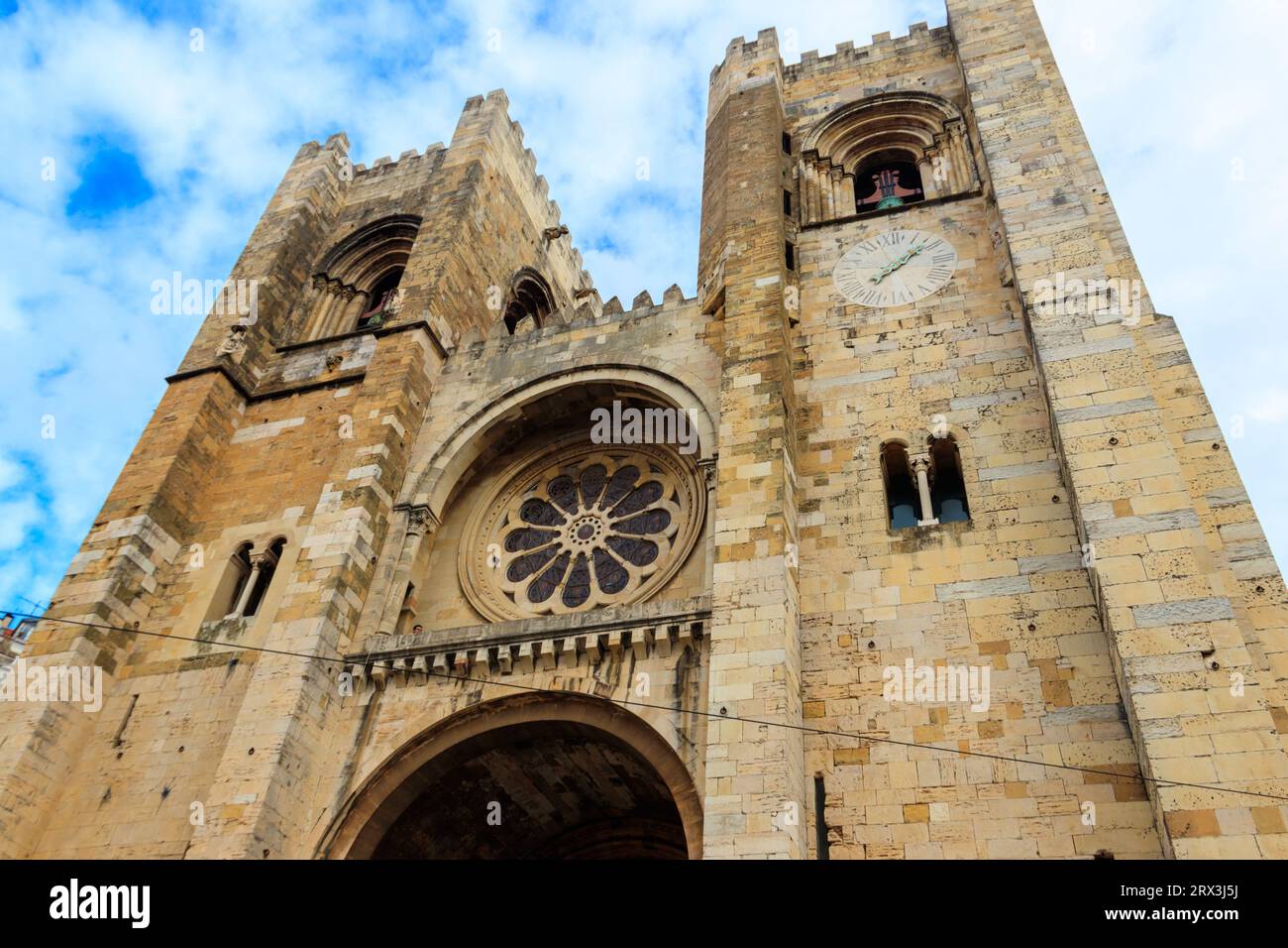 Kathedrale von Lissabon, St. Mary Major in Lissabon, Portugal Stockfoto