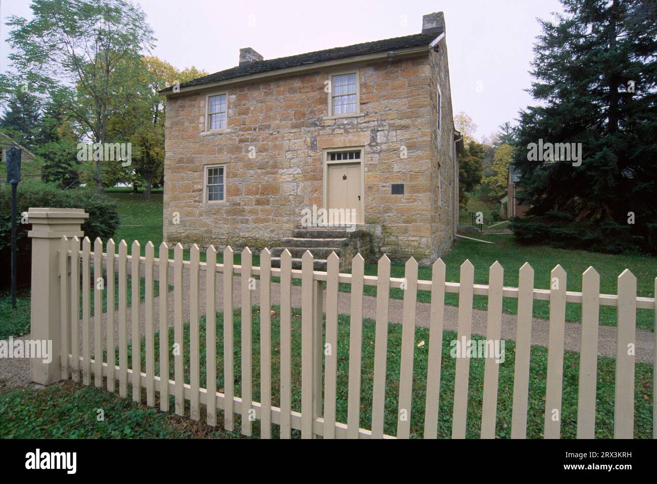 Sibley House, Sibley House Historic Site, St Paul, Minnesota Stockfoto