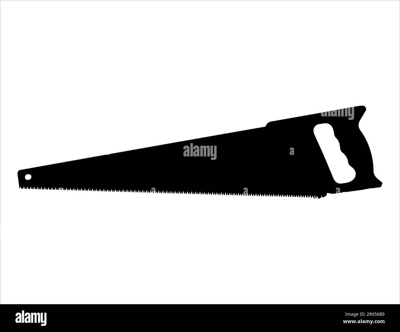 Sah Silhouette Vektor Kunst weißer Hintergrund Stock Vektor