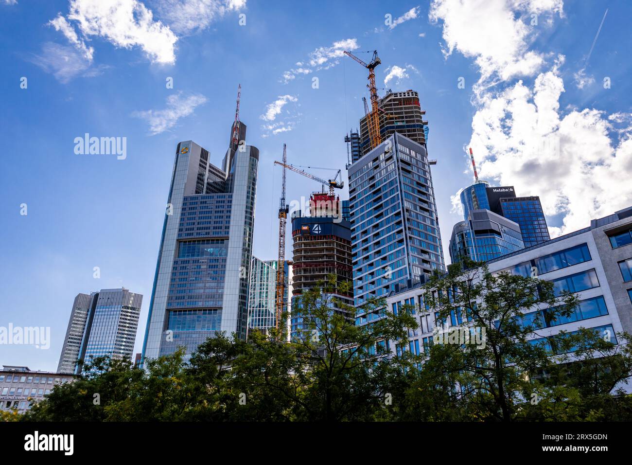 Stadtbummel durch die Mainmetropole Frankfurt am Main - Hessen - Deutschland Stockfoto