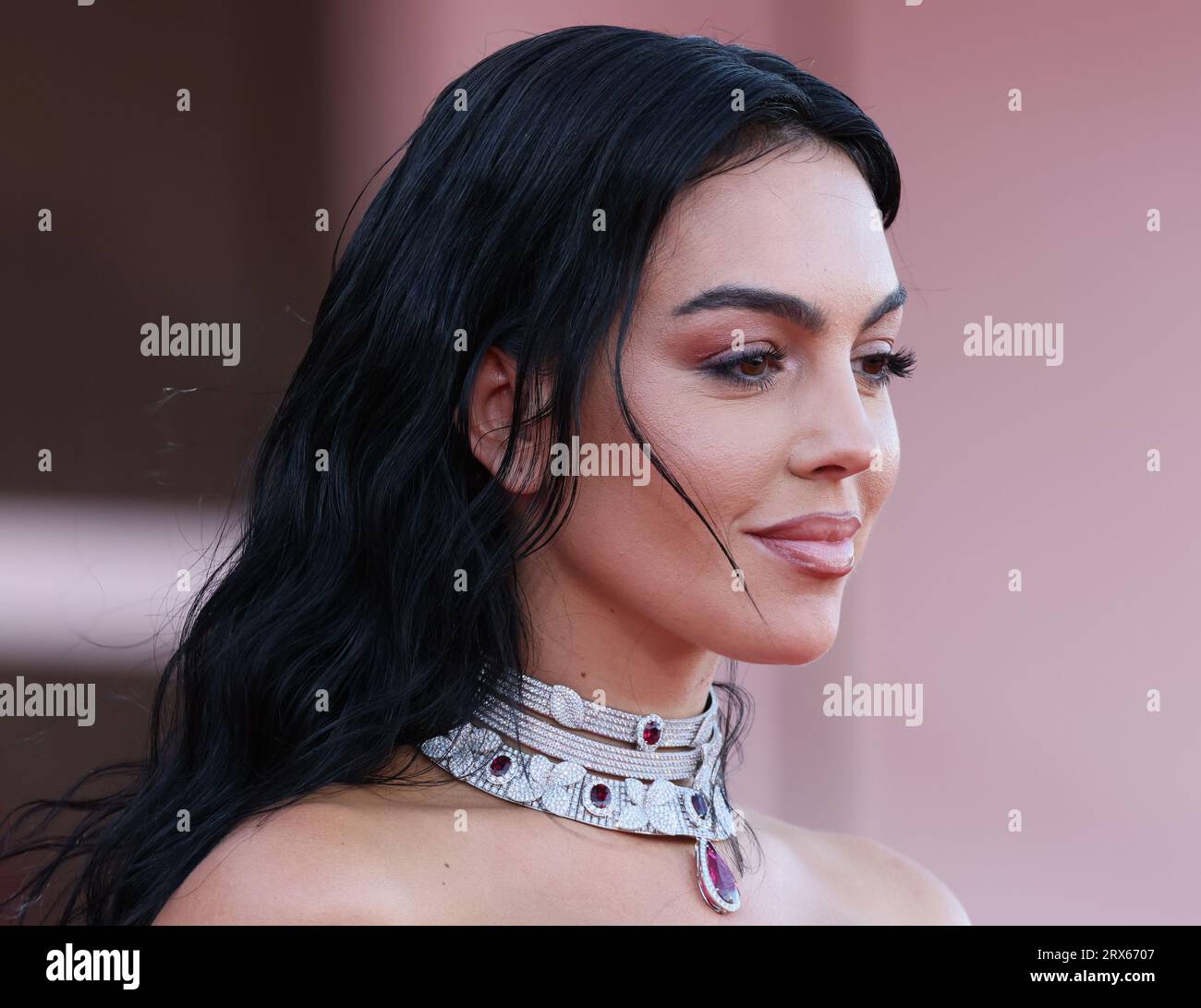 VENEDIG, ITALIEN 5. SEPTEMBER Rodriguez besucht einen roten