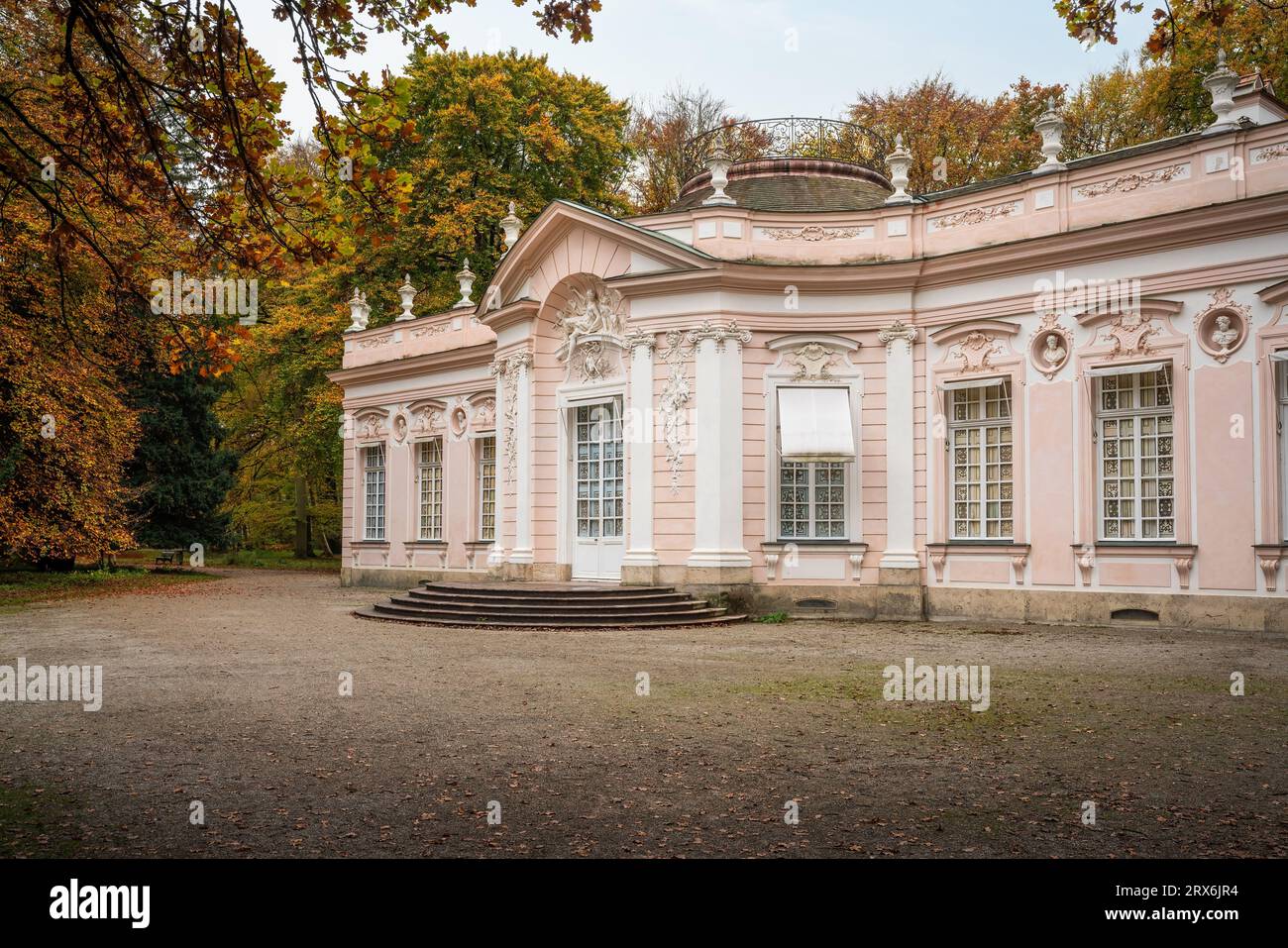 Amalienburg im Schlosspark Nymphenburg - München, Bayern, Deutschland Stockfoto
