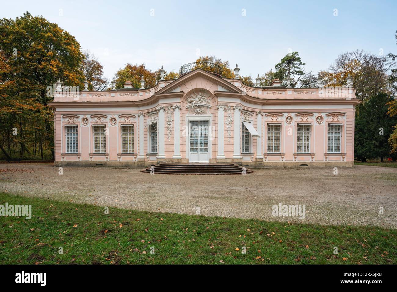 Amalienburg im Schlosspark Nymphenburg - München, Bayern, Deutschland Stockfoto