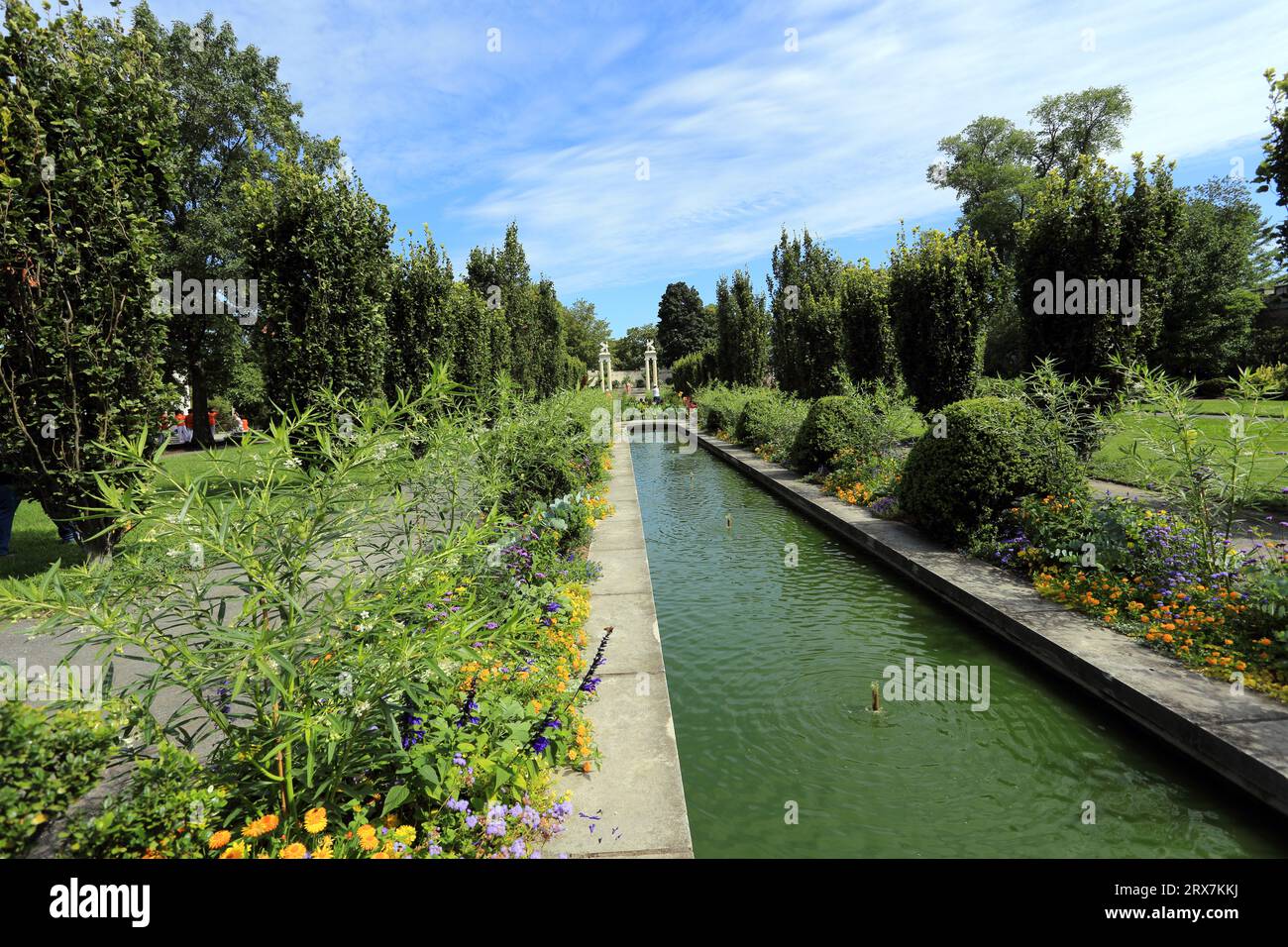 Untermyer Park Yonkers NY Stockfoto