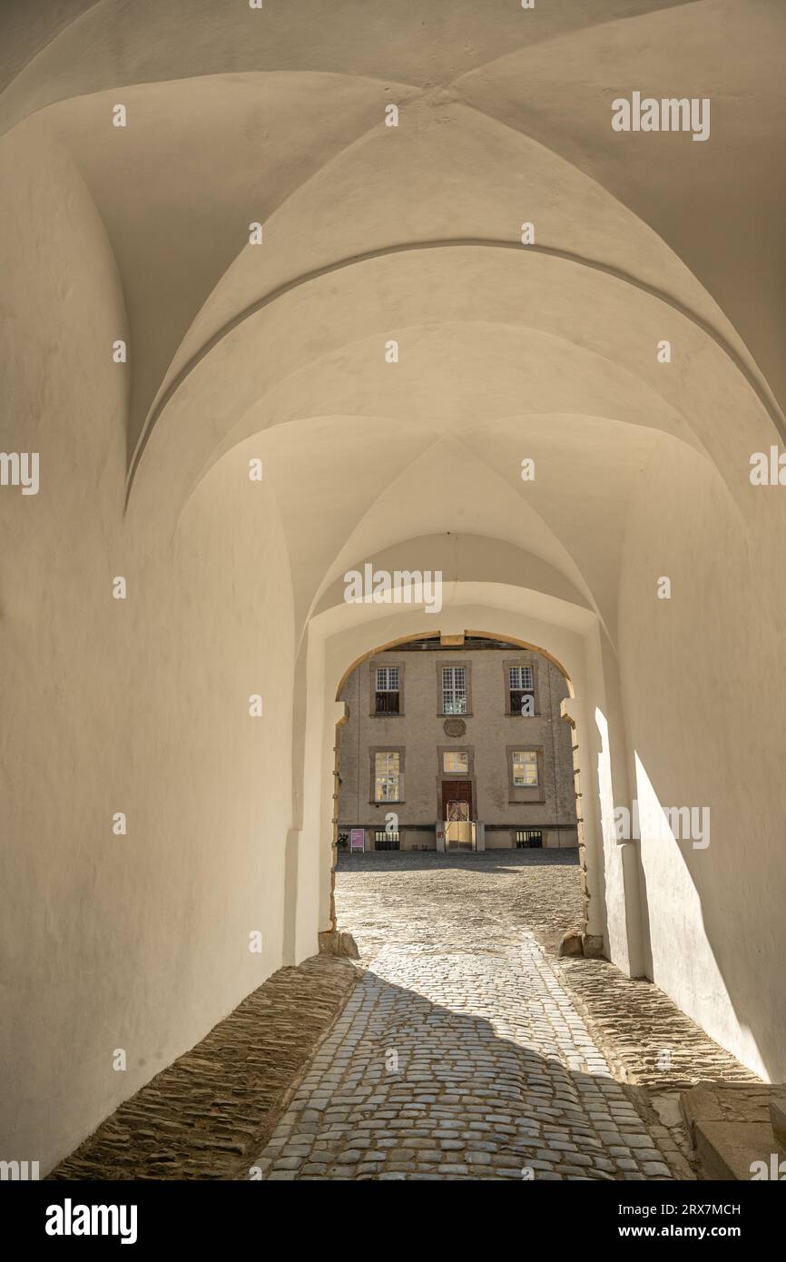 Das Kloster Dalheim (ehemaliges Augustinerkloster). Lichtenau, Paderborn Country, Nordrhein-Westfalen, Deutschland, Europa Stockfoto