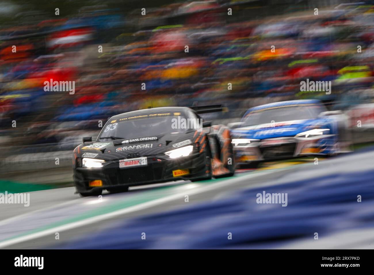 DTM Spielberg 2023, #83 Audi R8 LMS GT3 evo2, Tresor Attempto Racing: Patric Niederhauser Stockfoto