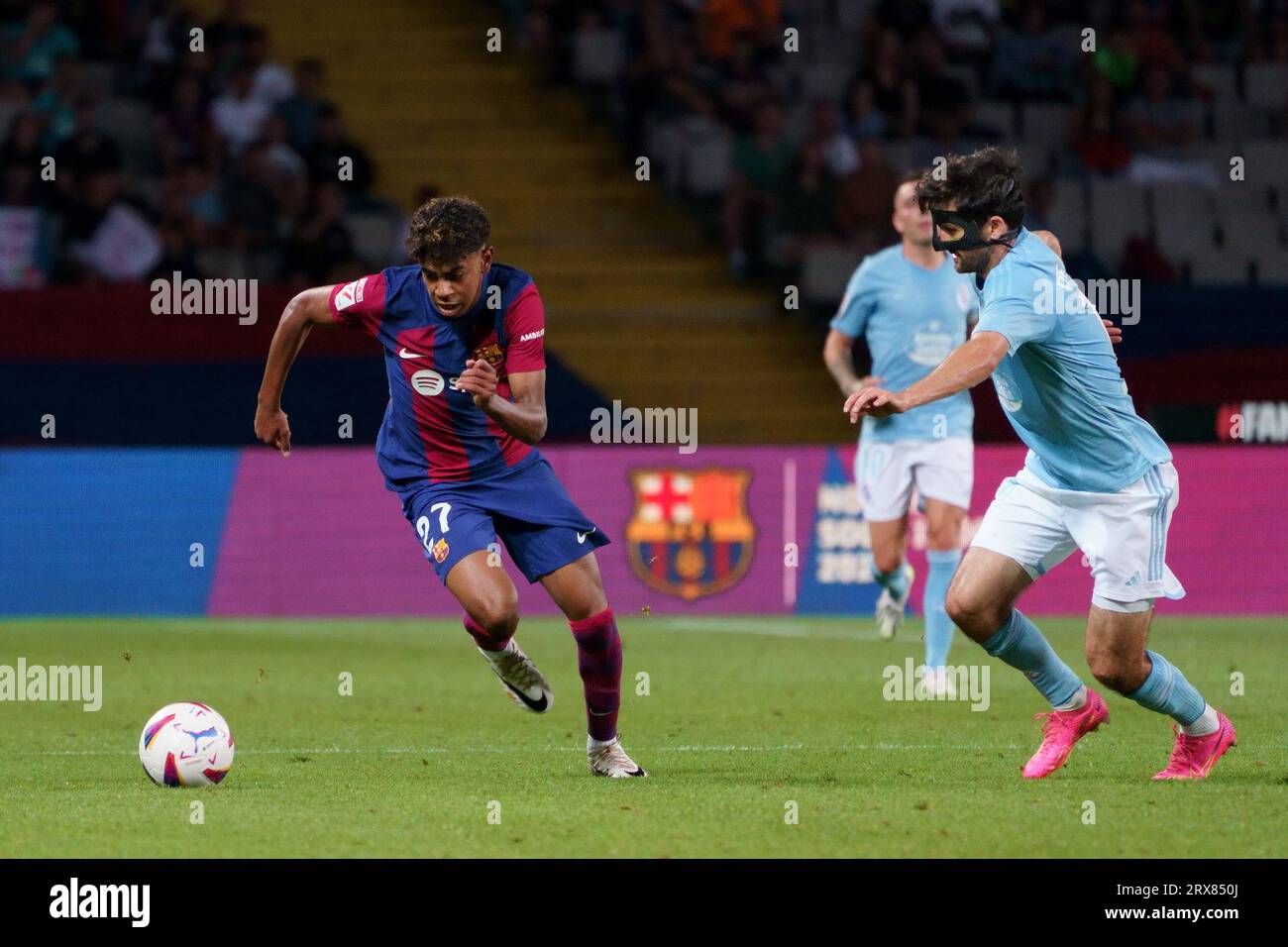 23. September 2023; Estadi Olímpic Lluís Companys, Barcelona, Spanien ...