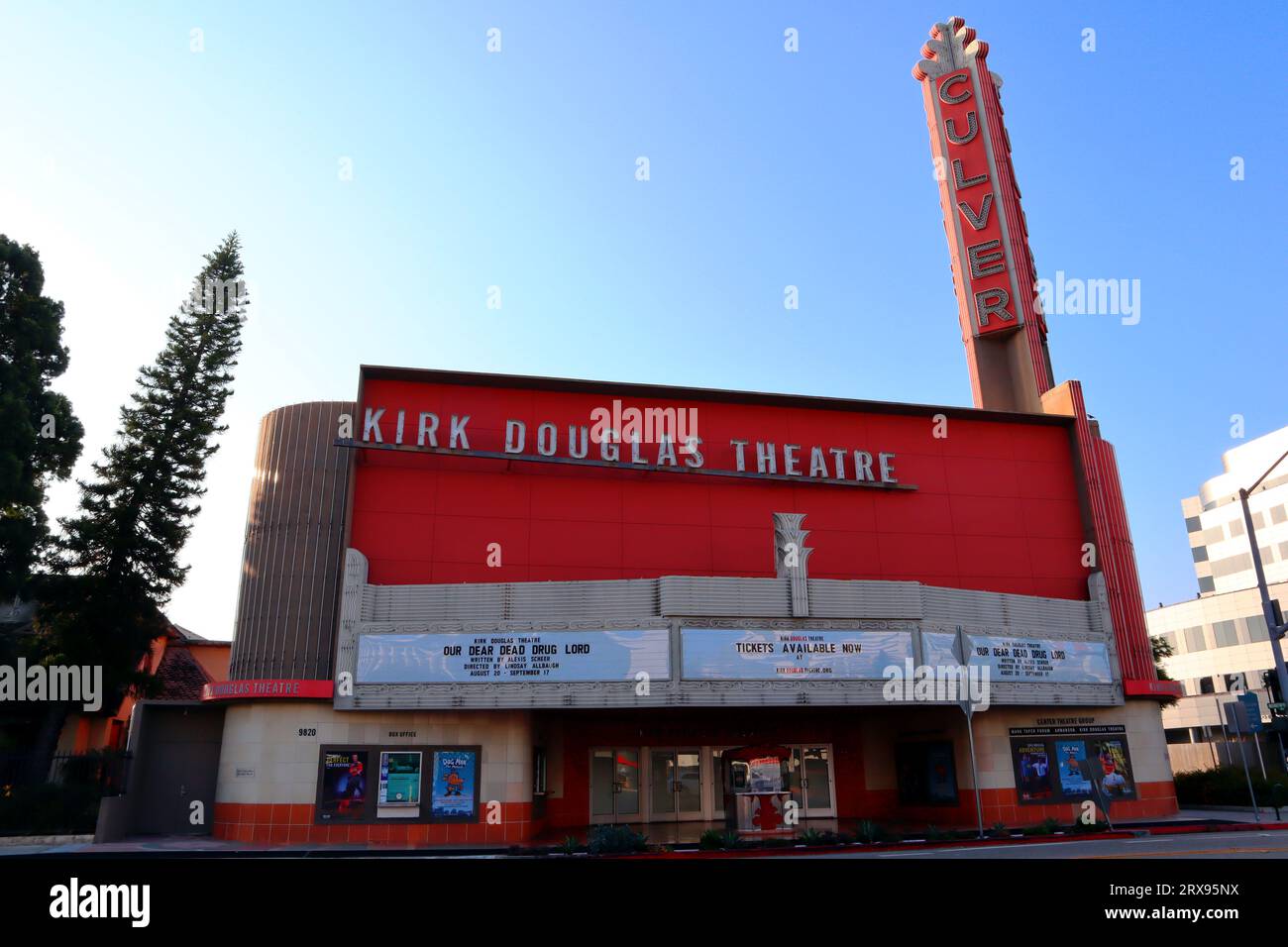 Culver City, California Kirk Douglas Theatre, 9820 Washington Blvd, Culver City (Los Angeles County) Stockfoto