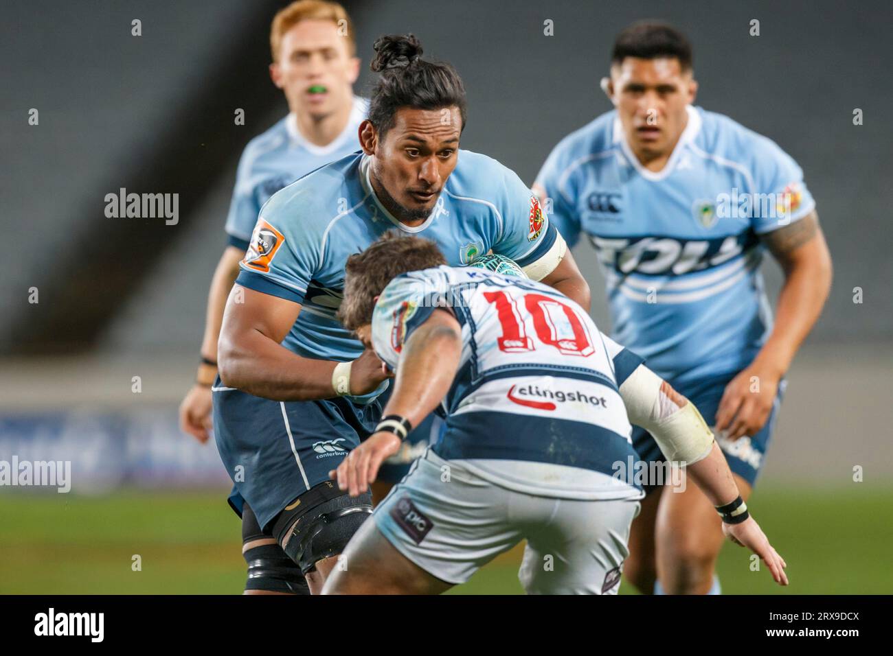 Jack RAM of Northland im Auckland vs Northland Mitre 10 Cup Rugby Match, Eden Park, Auckland, Neuseeland Stockfoto