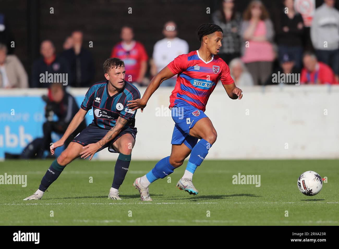 Conor Lawless von Dagenham und Redbridge während Dagenham & Redbridge vs Hartlepool United, Vanarama National League Football bei der Chigwell Constructi Stockfoto