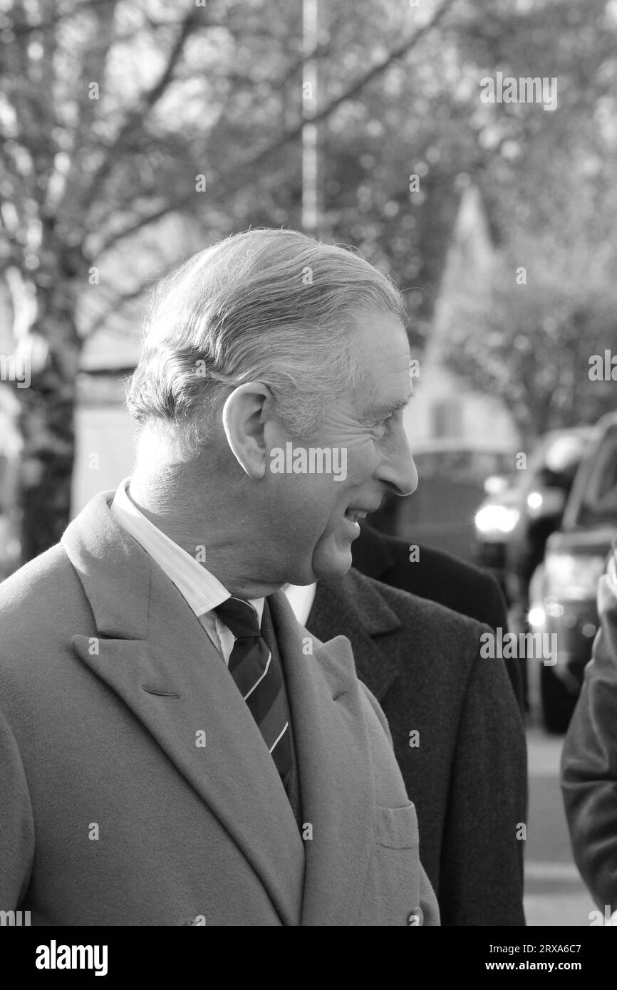 König Karl III Stockfoto