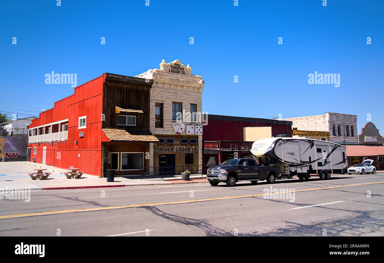 Im Gebiet von Tonopah, Nevada Stockfoto