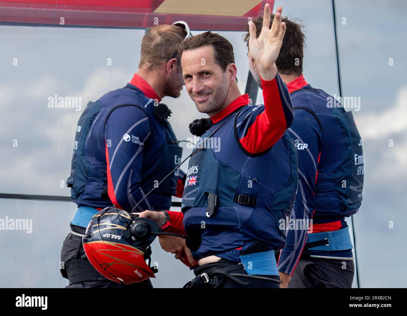 HandoutBild vom 24.09.2023 bereitgestellt von SailGP von Ben Ainslie