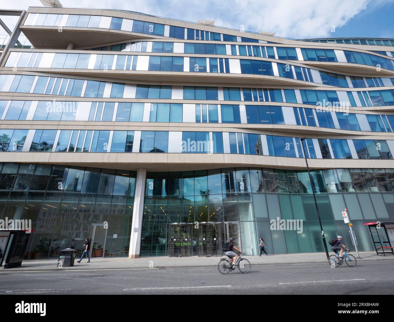 10 Finsbury Square London England UK, Hauptsitz der London Metal Exchange und führende internationale Anwaltskanzlei Conyers Stockfoto