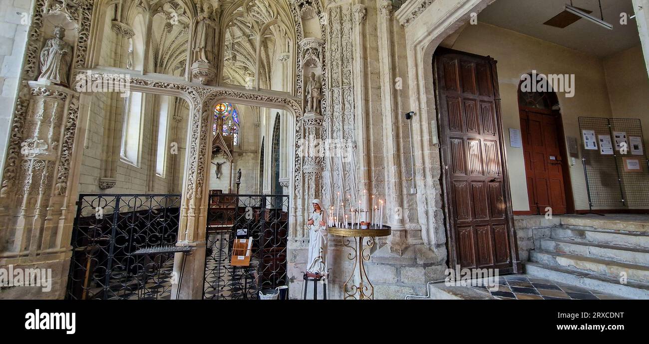 Chapelle du Saint-Esprit de Rue, Rue, Picardie, Hauts-de-France, Frankreich Stockfoto