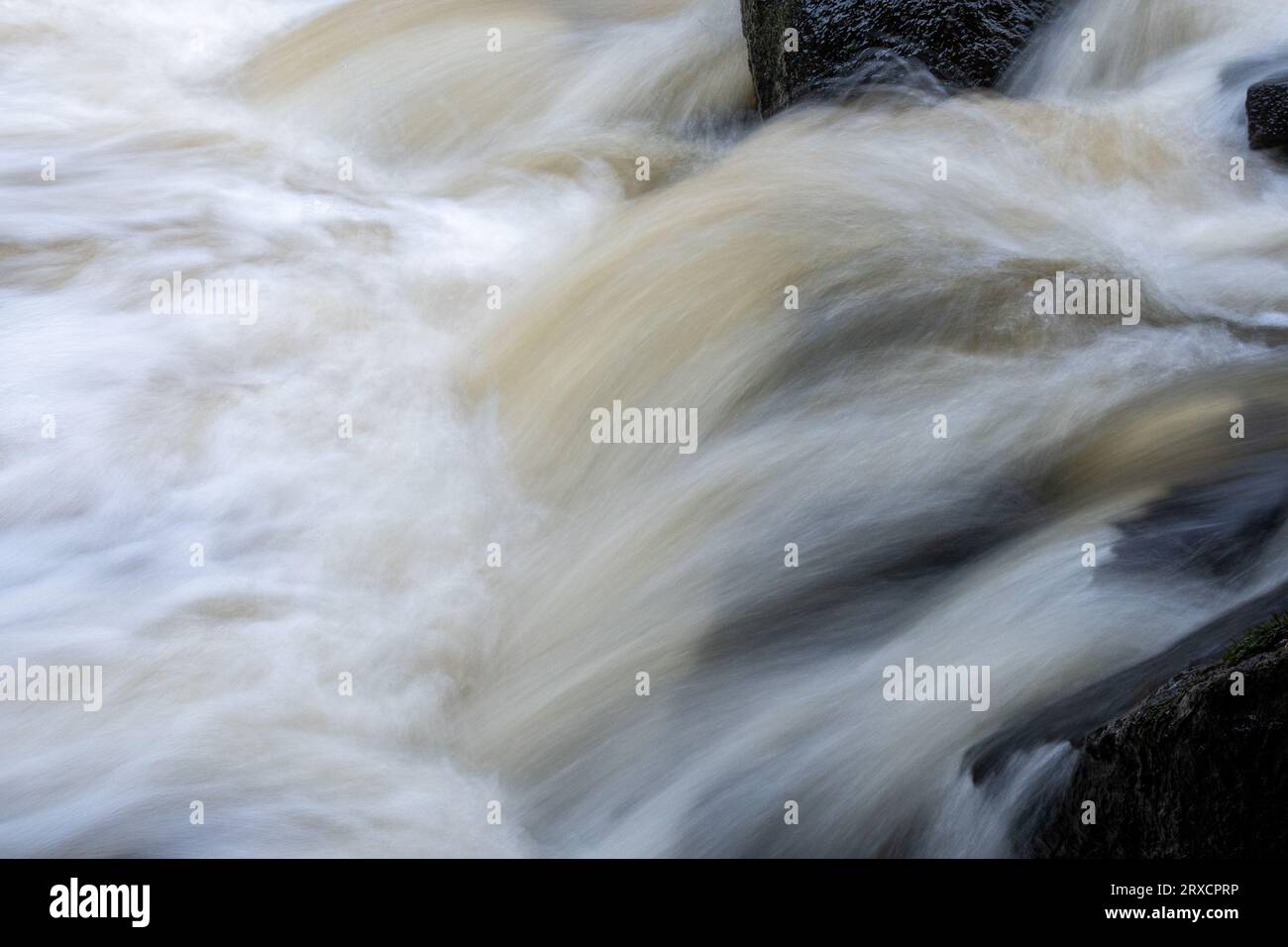 Weiße Stromschnellen Stockfoto