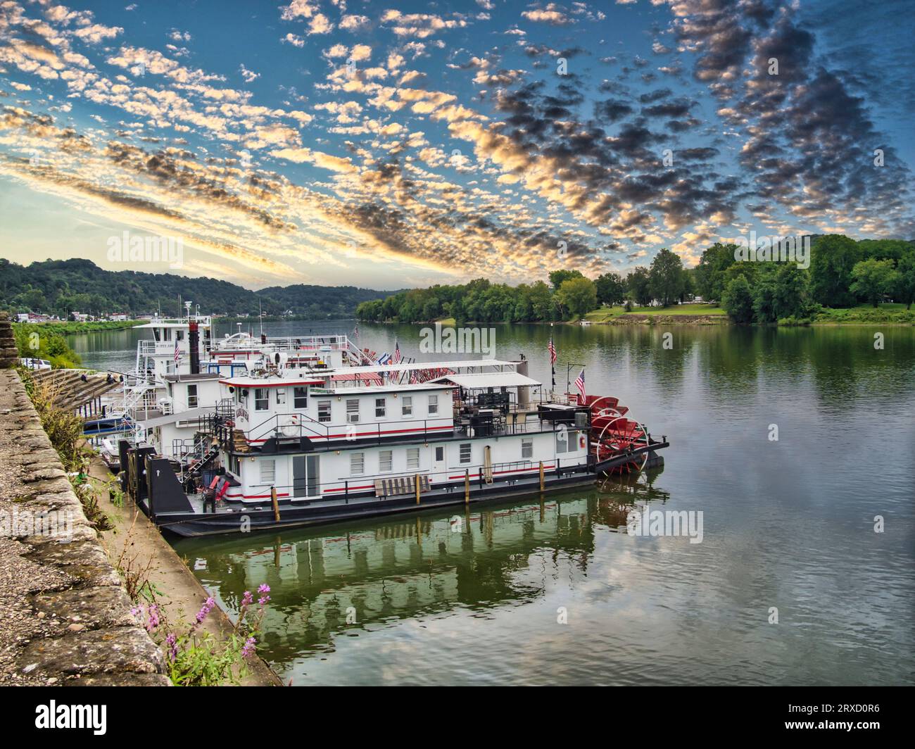 Pomeroy Sternwheel Regatta Festival, Pomeroy, Ohio, USA 2023 Stockfoto