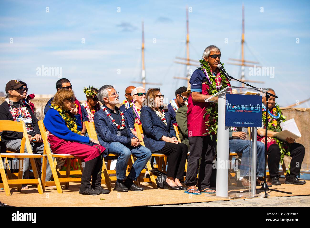 San Francisco, USA. September 2023. Nainoa Thompson, CEO der Polynesian